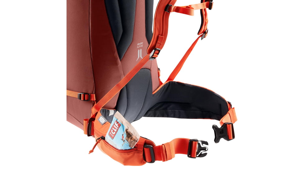 Deuter Guide 44+8 Backpack, Redwood/Papaya, 336172359120
