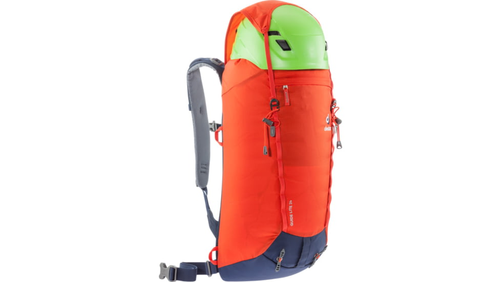 Deuter Guide Lite 24 Climbing Packs, Papaya/Navy, 336012093110