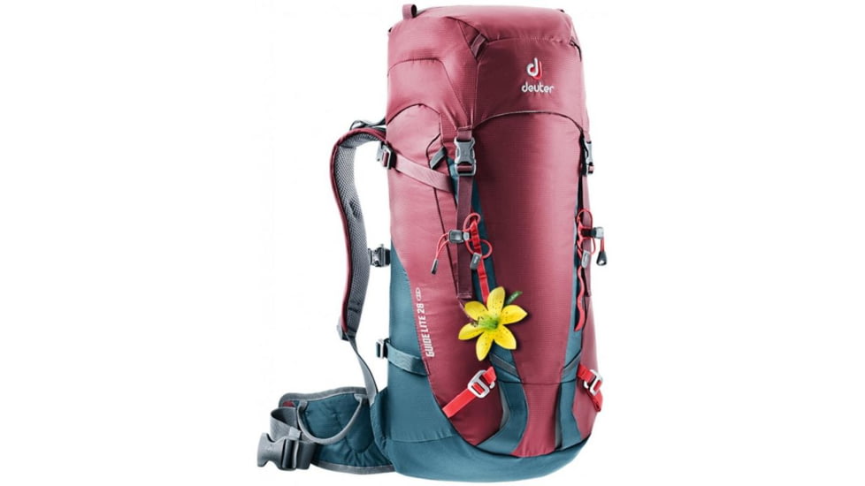 Deuter Guide Lite 28 SL Backpack, Maroon-Arctic, 28 L, 336001753240