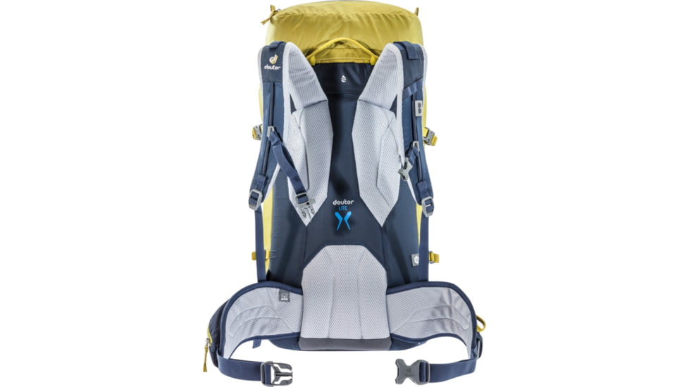 Deuter Guide Lite 28+ SL Climbing Packs, Greencurry/Navy, 336022023290