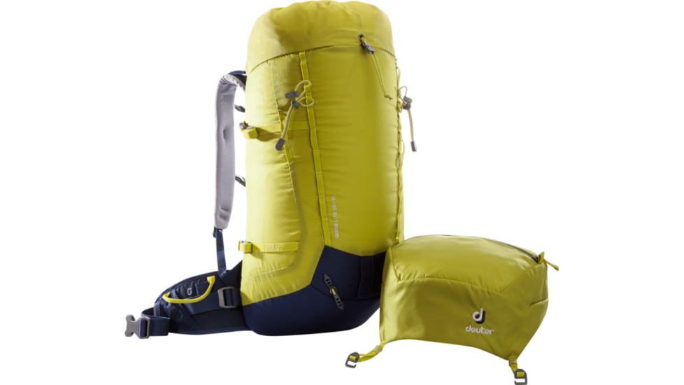Deuter Guide Lite 28+ SL Climbing Packs, Greencurry/Navy, 336022023290