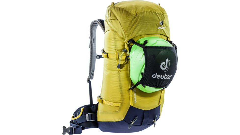 Deuter Guide Lite 28+ SL Climbing Packs, Greencurry/Navy, 336022023290