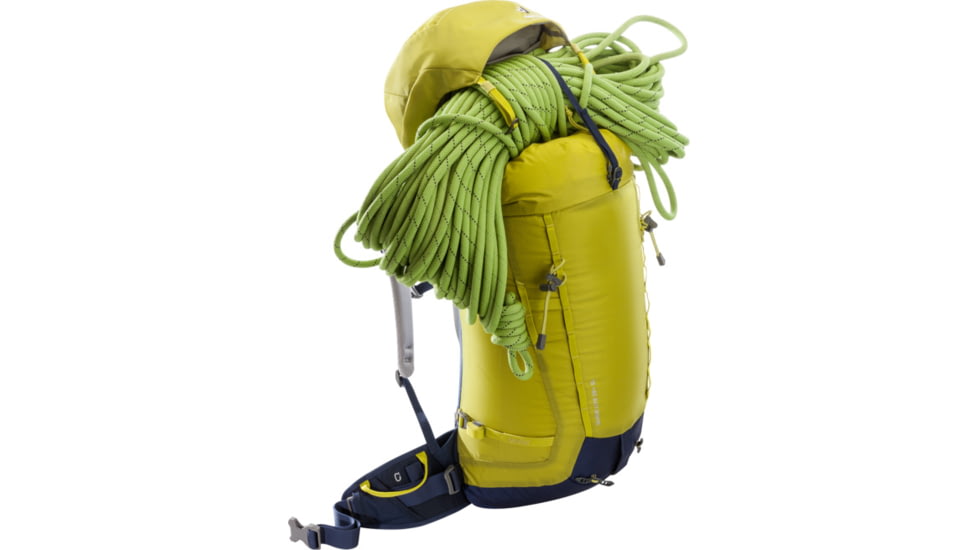 Deuter Guide Lite 28+ SL Climbing Packs, Greencurry/Navy, 336022023290