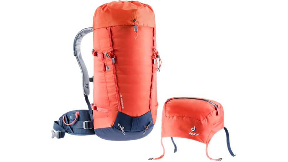 Deuter Guide Lite 30+ Backpack, Papaya/Navy, 336032093110
