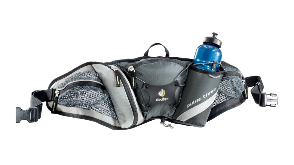 Deuter Pulse Three Lumbar Pack-Granite/Black