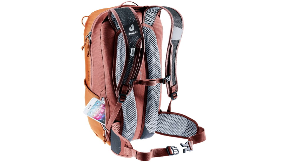 Deuter Race 16 W/2L Backpack, Chestnut/Redwood, 16 L, 320422395120