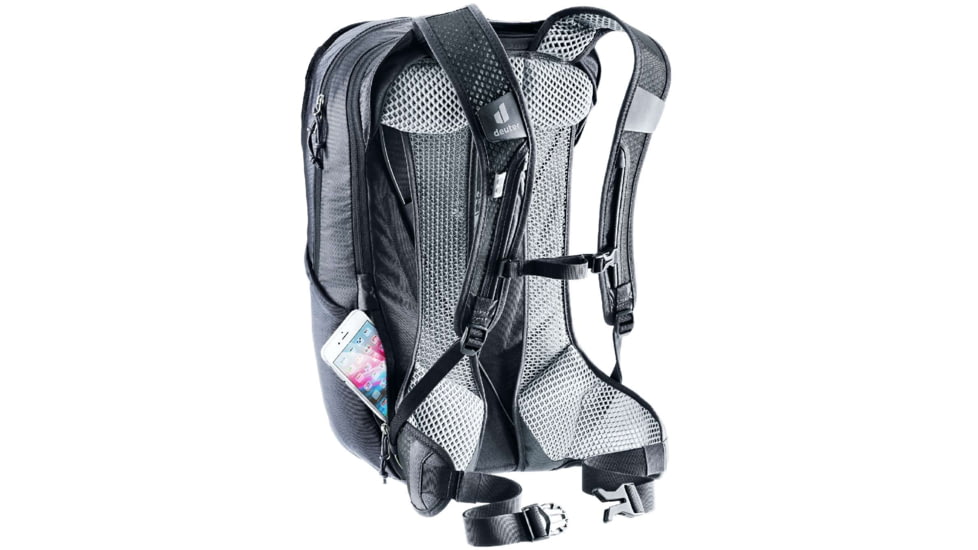 Deuter Race Air 14+3 W/2L Backpack, Black, 14 L, 320442370000