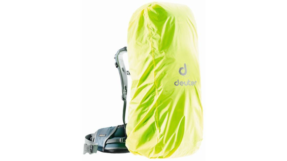 Deuter Rain Cover II Waterproof Rain Cover for Bags 30 to 50 L, Neon
