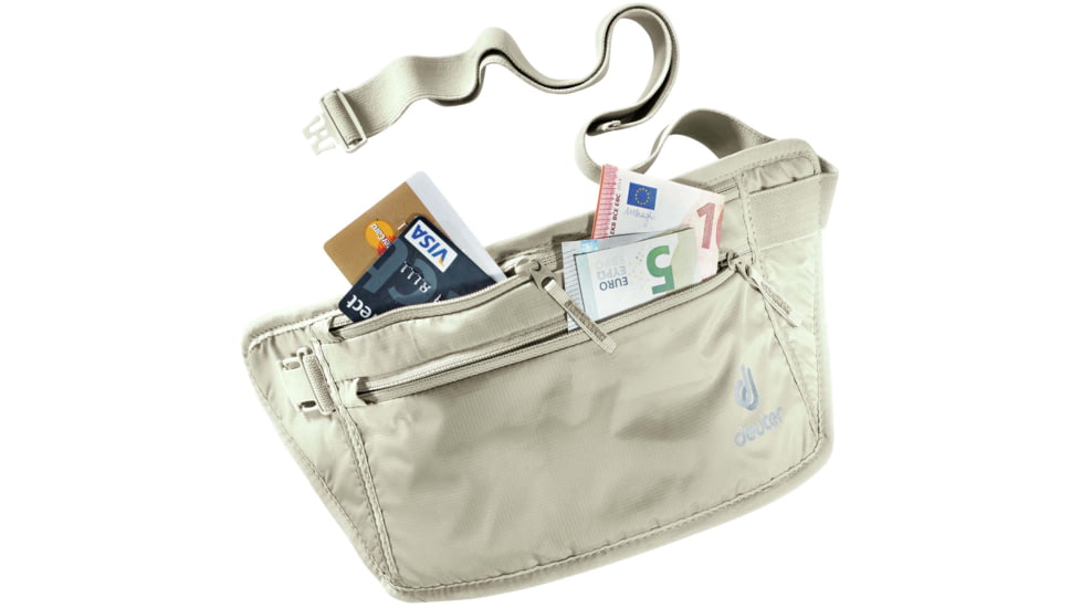 Deuter Security Money Belt II with RFID Block, Sand, 394282060100