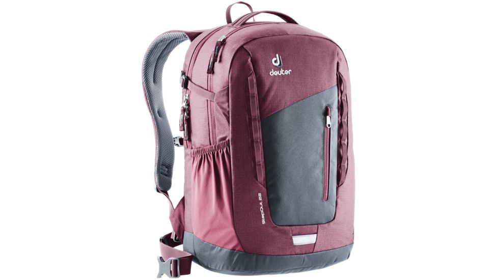 Deuter StepOut 22 Backpack, Graphite/Maroon, 22L, 381041545130