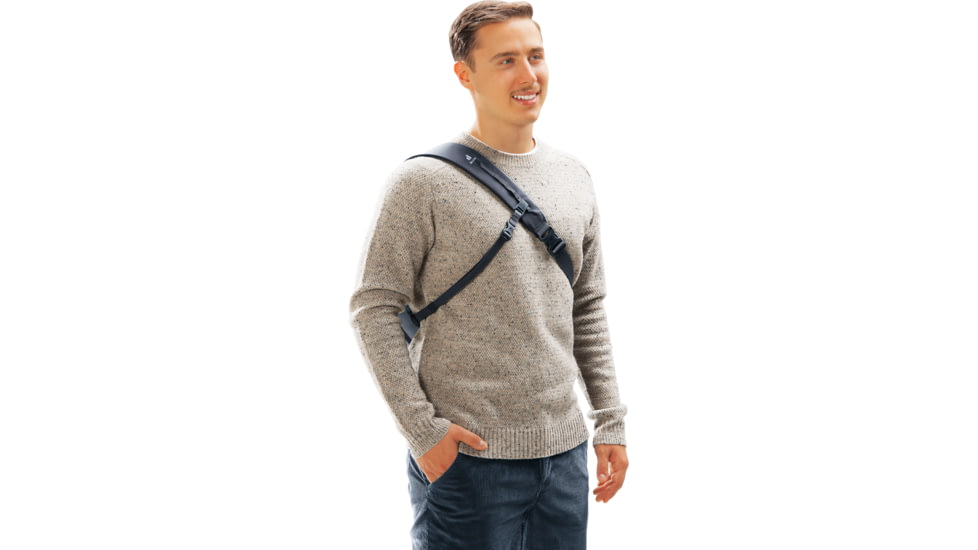 Zaino Monospalla Deuter Stroof 8 - Per Uomo E Donna, Regolabile, Con Scomparto Organizzato E Portabottiglia