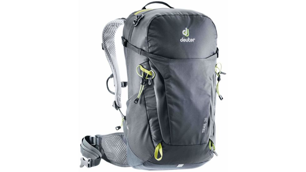 Deuter Trail 26 Backpack - Mens, Black/Graphite, 26L, 344031974030