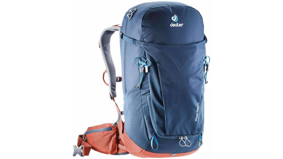 Deuter Trail Pro 32 Backpack - Mens, Midnight/Lava, 32L, 344111935220