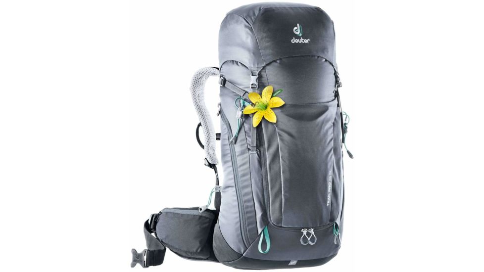 Deuter Trail Pro 34 SL Backpack - Womens, Graphite/Black, 34L, 344121947010