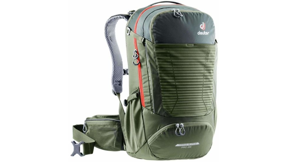 Deuter Trans Alpine Pro 28 Backpack - Mens, Ivy/Khaki, 28L, 320611922370