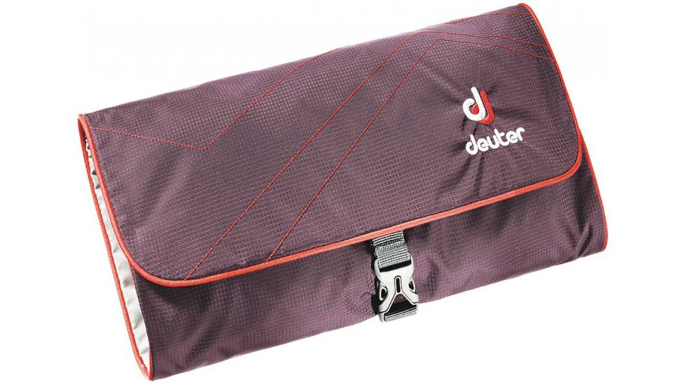 Wash Bag II-Aubergine/Fire