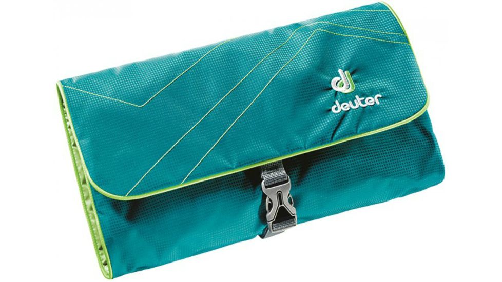 Wash Bag II-Petrol/Kiwi