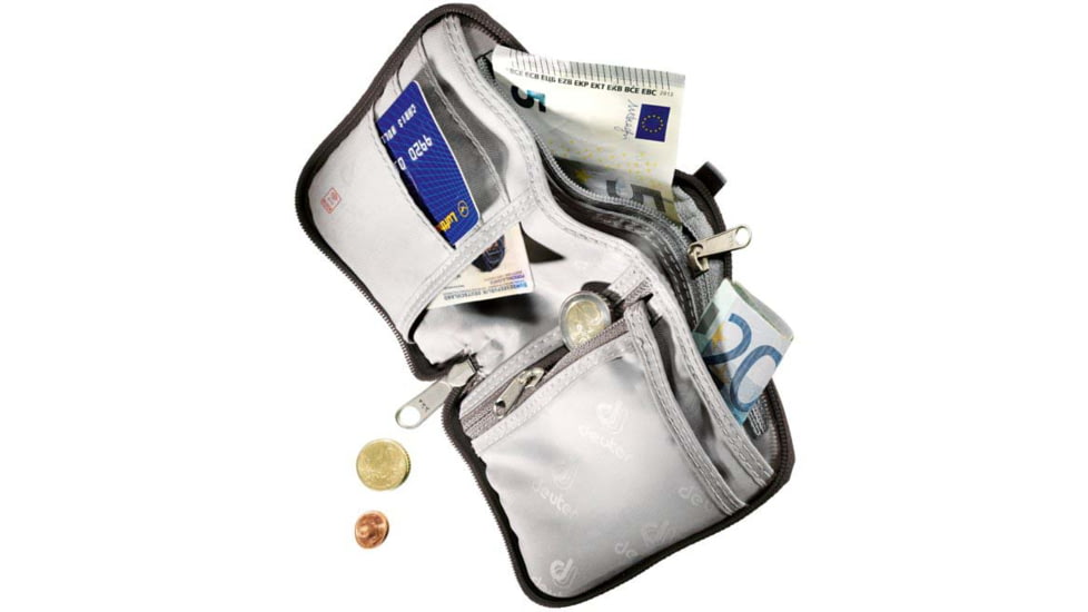 Deuter Zip Wallet with RFID Block, Black, 394252070000