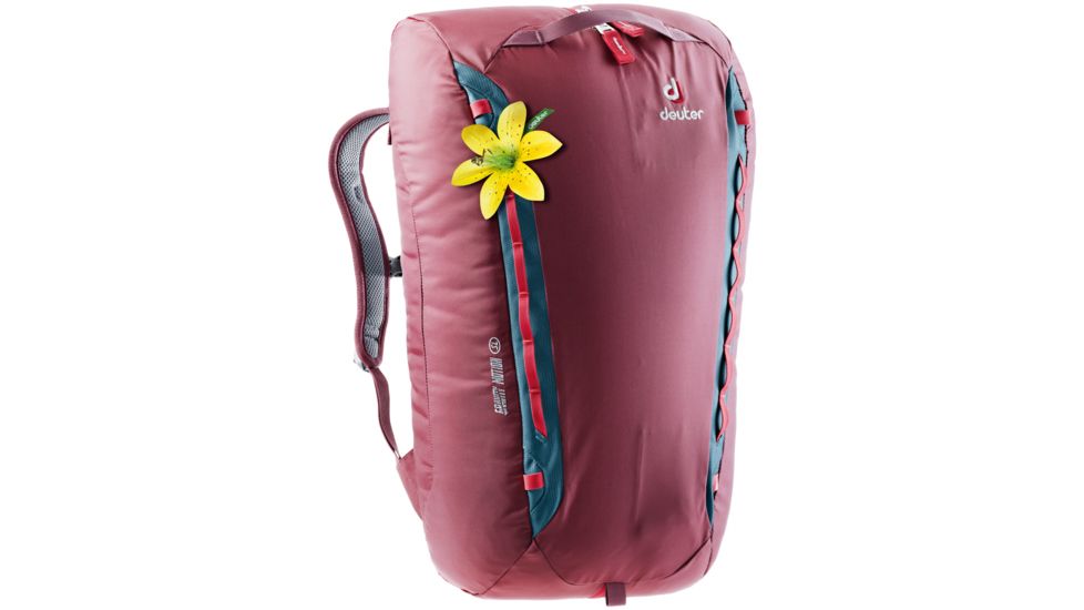 Deuter Gravity Motion SL Climbing Pack - Female, Maroon-Arctic, One Size, 336201953240
