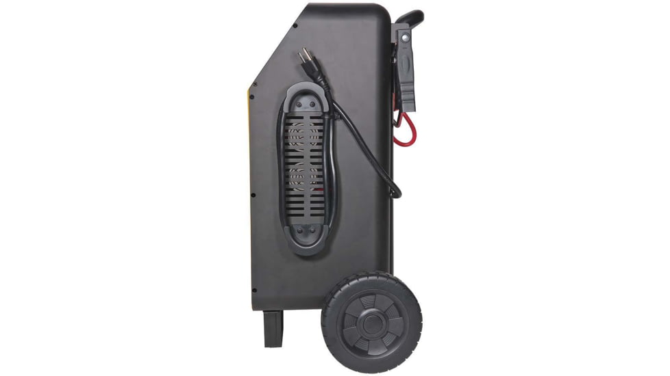 DeWALT 40 Amp Professional Rolling Battery Charger, 3 Amp Maintainer With 200 Amp Engine Start, Yellow/Black, DXAEC200