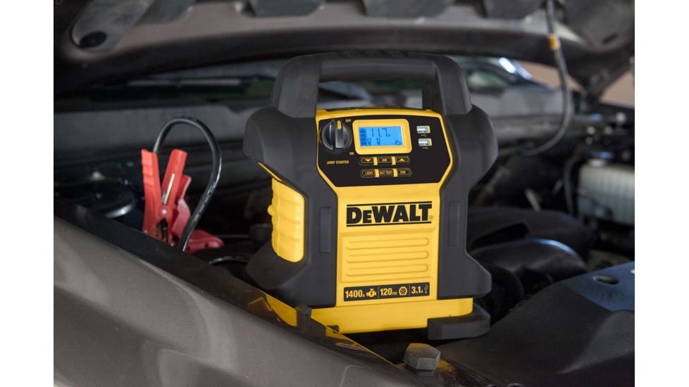 DeWALT Jump Starter and Power Station, Yellow/Black, DXAEJ14