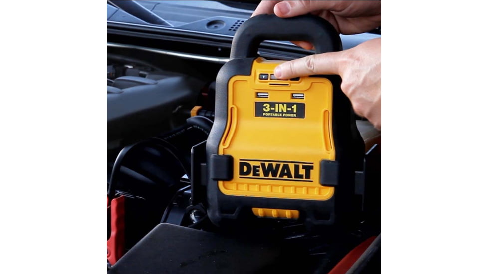 DeWALT Professional Battery Booster Kit With 20V Lithium Battery Pack Plus Charger, Yellow/Black, DXAE20VBBK