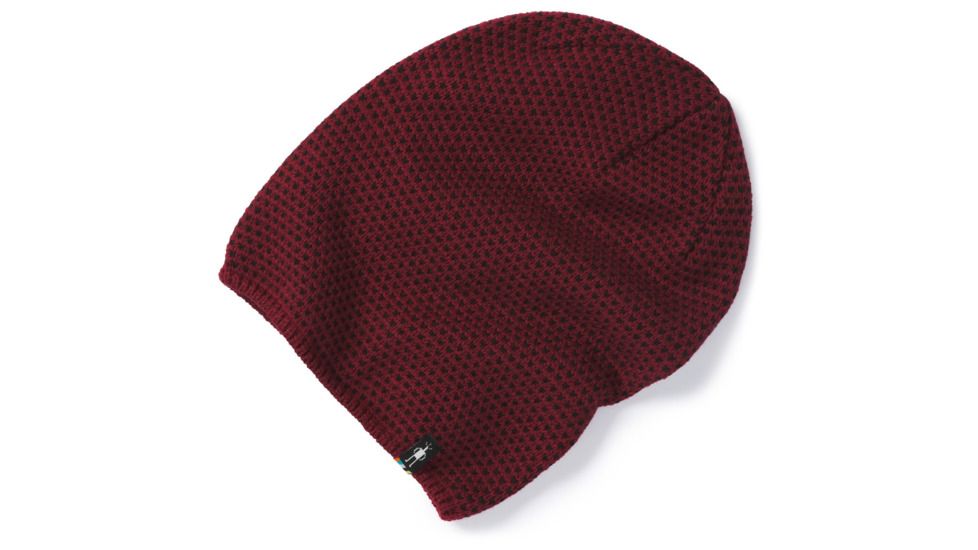 Smartwool Diamond Cascade Hat-Unisex, Tibetan Red, Unisex Medium, SW010432A25-1FM