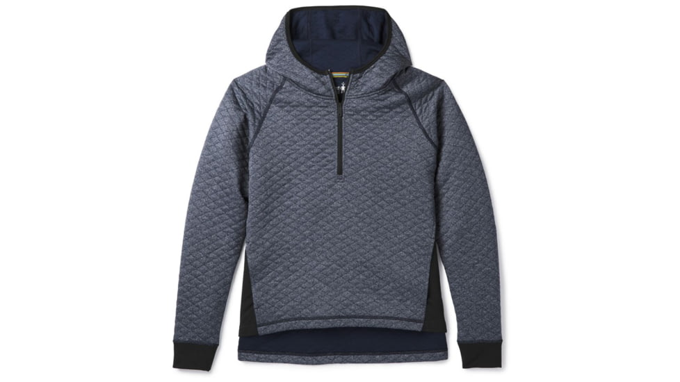 Smartwool Diamond Peak Quilted Pullover-Women's, Deep Navy Heather, Small, SW000286108-S