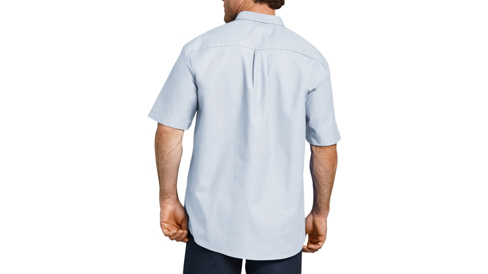Dickies Button-down Oxford Short Sleeve Shirt, Blue - SS46BS 175