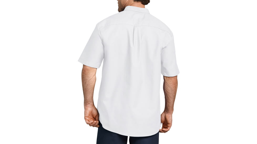 Dickies Button-down Oxford Short Sleeve Shirt, White - SS46WH 175