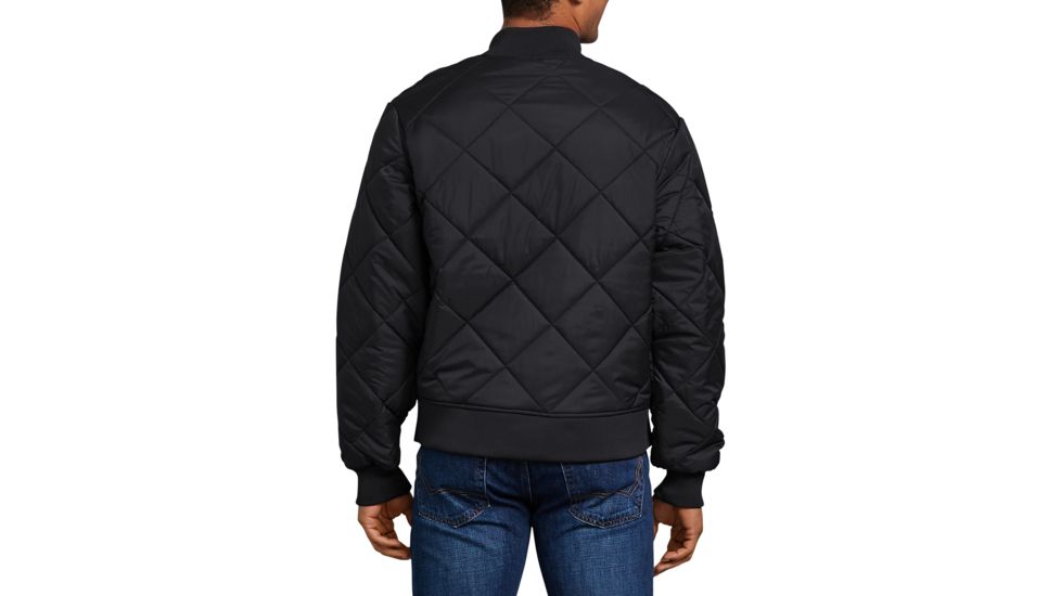 Dickies Diamond Quilted Nylon Jacket, Black - 61242BK 2X