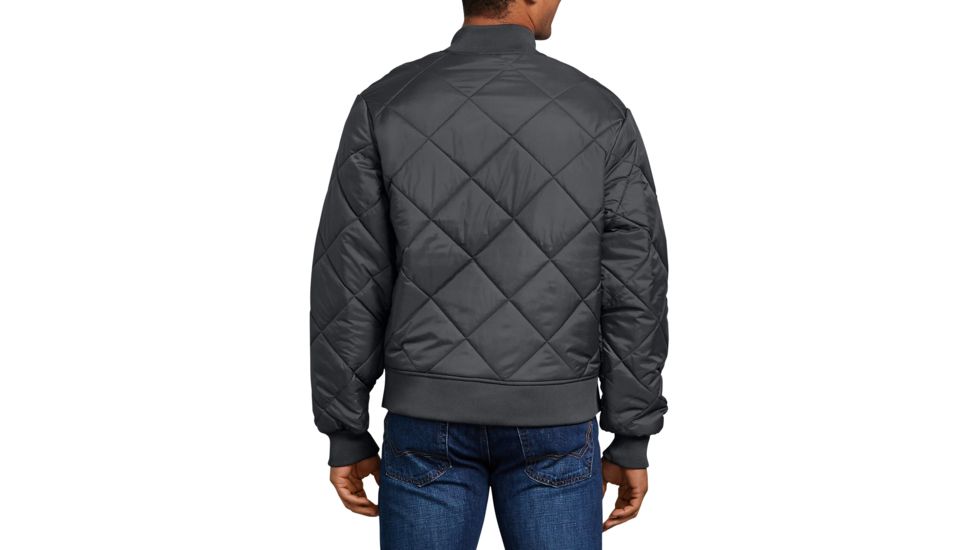 Dickies Diamond Quilted Nylon Jacket, Charcoal - 61242CH XL