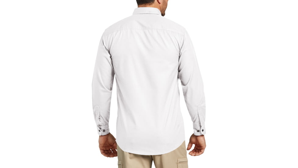 Dickies Industrial Flex Comfort Long Sleeve Shirt, White - LL505WH XL