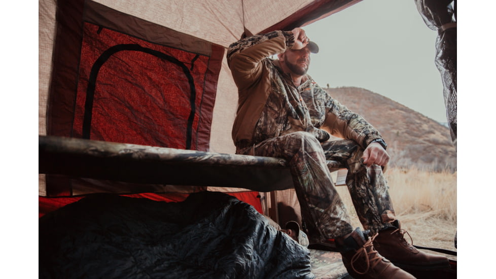 Disc-O-Bed Cam-O-Bunk with 2 Side Organizers, Mossy Oak, Extra Large, 30702BO