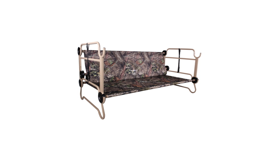 Disc-O-Bed Cam-O-Bunk with 2 Side Organizers, Mossy Oak, Extra Large, 30702BO