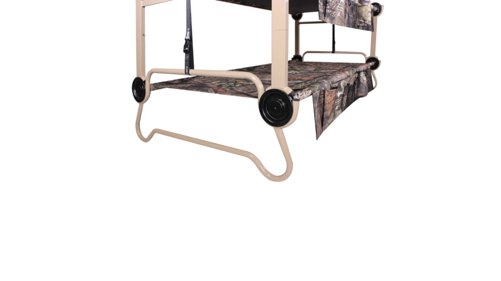 Disc-O-Bed Cam-O-Bunk with 2 Side Organizers, Mossy Oak, Extra Large, 30702BO