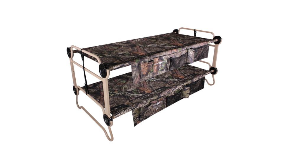 Disc-O-Bed Cam-O-Bunk with 2 Side Organizers, Mossy Oak, Extra Large, 30702BO