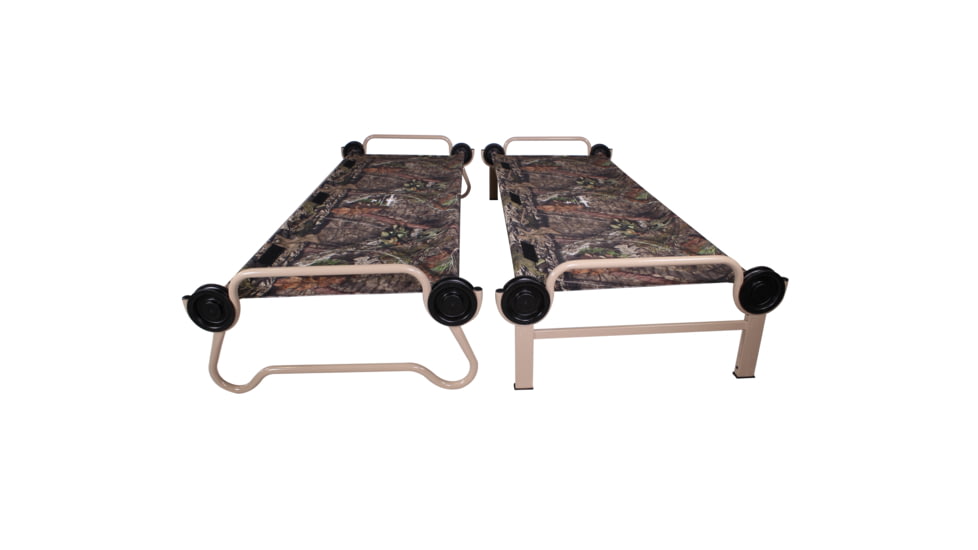 Disc-O-Bed Cam-O-Bunk with 2 Side Organizers, Mossy Oak, Large, 30701BO