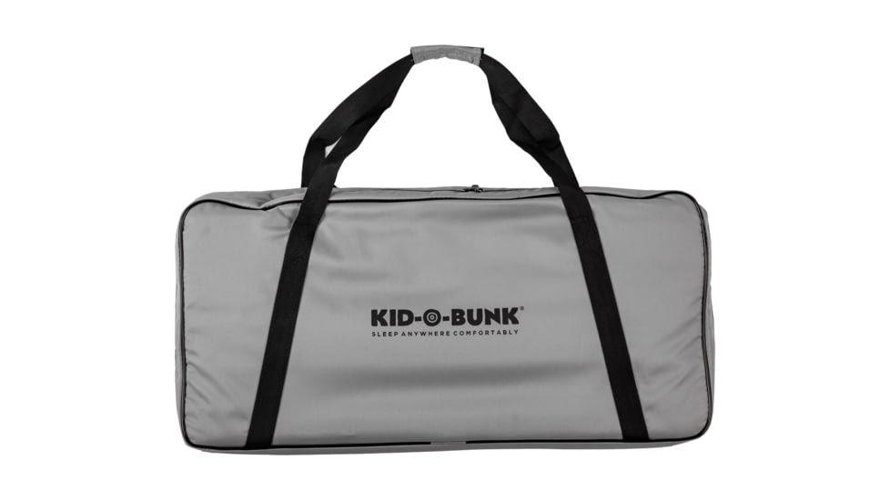 Disc-O-Bed Kid-O-Bed Single Portable Cot, Youth, Black, 31505