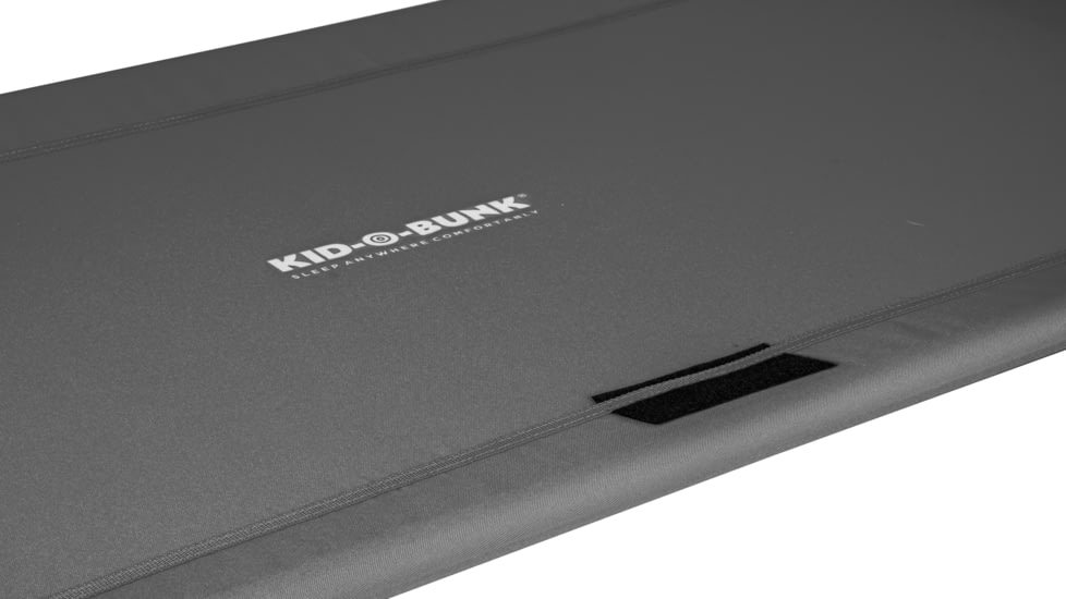 Disc-O-Bed Kid-O-Bed Single Portable Cot, Grey, Youth, 31205