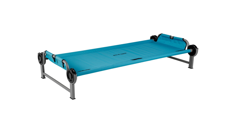 Disc-O-Bed Kid-O-Bed Single Portable Cot, Youth, Teal, 31105