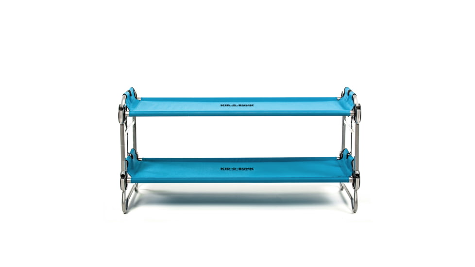 Disc-O-Bed Kid-O-Bunk Portable Cot System, Youth, Teal, 31105B