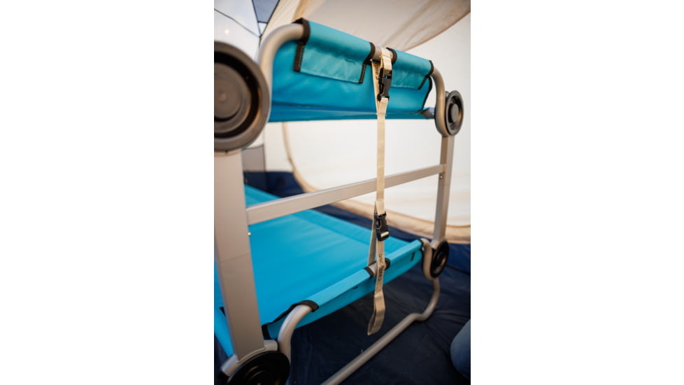 Disc-O-Bed Kid-O-Bunk Portable Cot System, Youth, Teal, 31105B