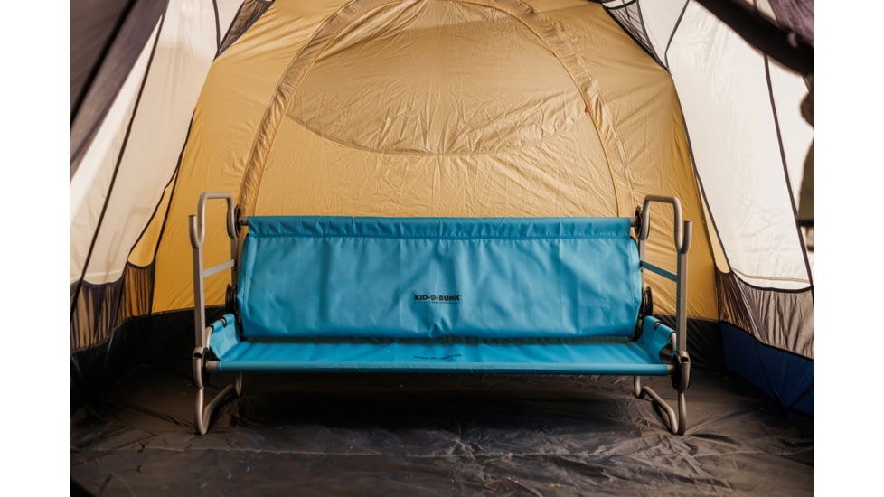 Disc-O-Bed Kid-O-Bunk Portable Cot System, Youth, Teal, 31105B