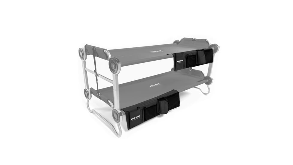 Disc-O-Bed Kid-O-Bunk Side Organizer, Youth, Black, 19808/KBL