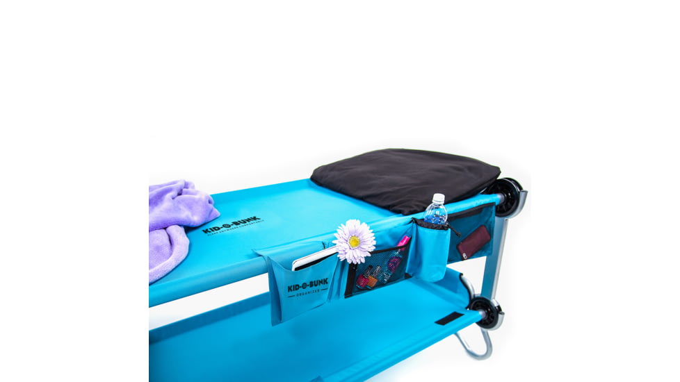 Disc-O-Bed Kid-O-Bunk Side Organizer, Youth, Teal, 19808/KTB