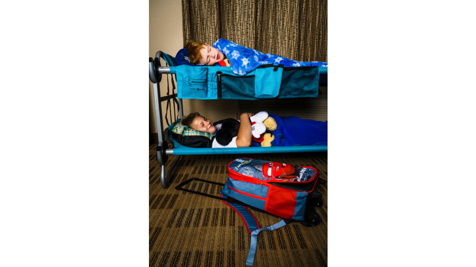 Disc-O-Bed Kid-O-Bunk Side Organizer, Youth, Teal, 19808/KTB