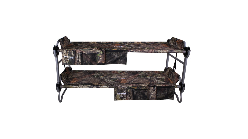 Disc-O-Bed Kid-O-Bunk with 2 Side Organizers, Mossy Oak, Childs, 30705BO