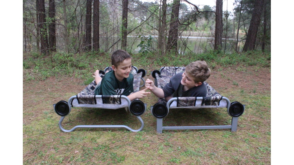 Disc-O-Bed Kid-O-Bunk with 2 Side Organizers, Mossy Oak, Childs, 30705BO