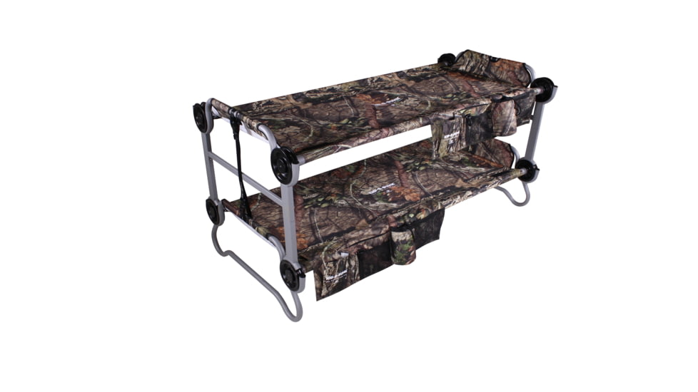 Disc-O-Bed Kid-O-Bunk with 2 Side Organizers, Mossy Oak, Childs, 30705BO